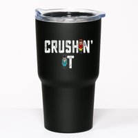Crushin It Nutcracker Funny Nut Cracker Christmas Wo Girl Tumbler