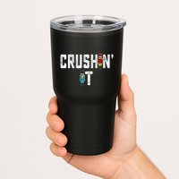 Crushin It Nutcracker Funny Nut Cracker Christmas Wo Girl Tumbler