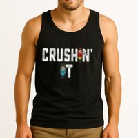 Crushin It Nutcracker Funny Nut Cracker Christmas Wo Girl Tank Top