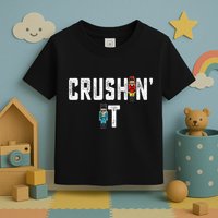 Crushin It Nutcracker Funny Nut Cracker Christmas Wo Girl Toddler T-Shirt