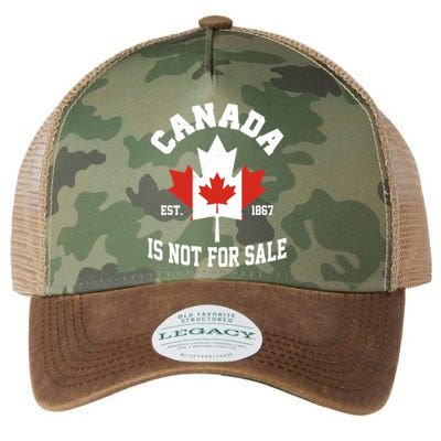Canada Is Not For Sale Est 1867 Legacy Tie Dye Trucker Hat
