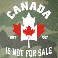 Canada Is Not For Sale Est 1867 Legacy Tie Dye Trucker Hat