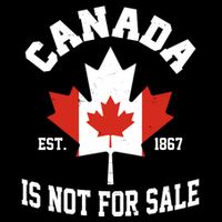 Canada Is Not For Sale Est 1867 Flexfit Unipanel Trucker Cap