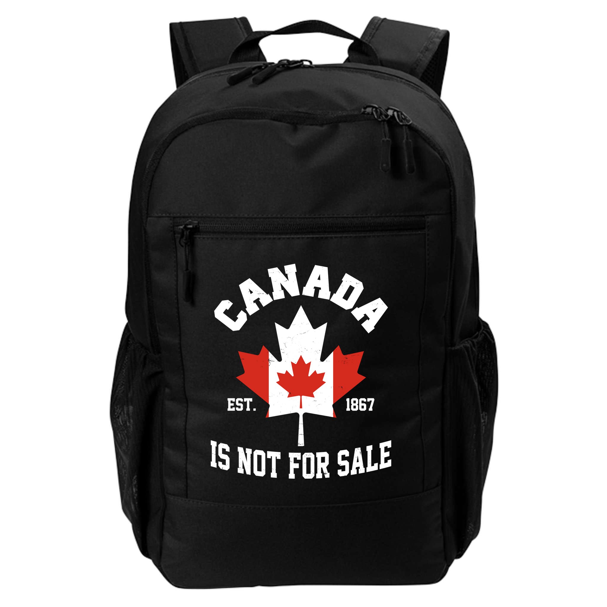 Canada Is Not For Sale Est 1867 Backpack
