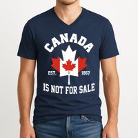 Canada Is Not For Sale Est 1867 V-Neck T-Shirt