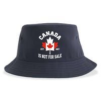 Canada Is Not For Sale Est 1867 Sustainable Bucket Hat