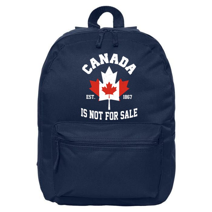Canada Is Not For Sale Est 1867 16 in Basic Backpack