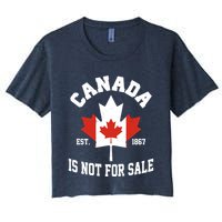 Canada Is Not For Sale Est 1867 Crop Top