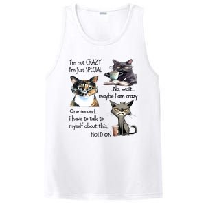 Cats IM Not Crazy IM Just Special PosiCharge Competitor Tank