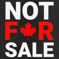 Canada is Not For Sale Canadian Self-Determination Adult Drive Performance Visor