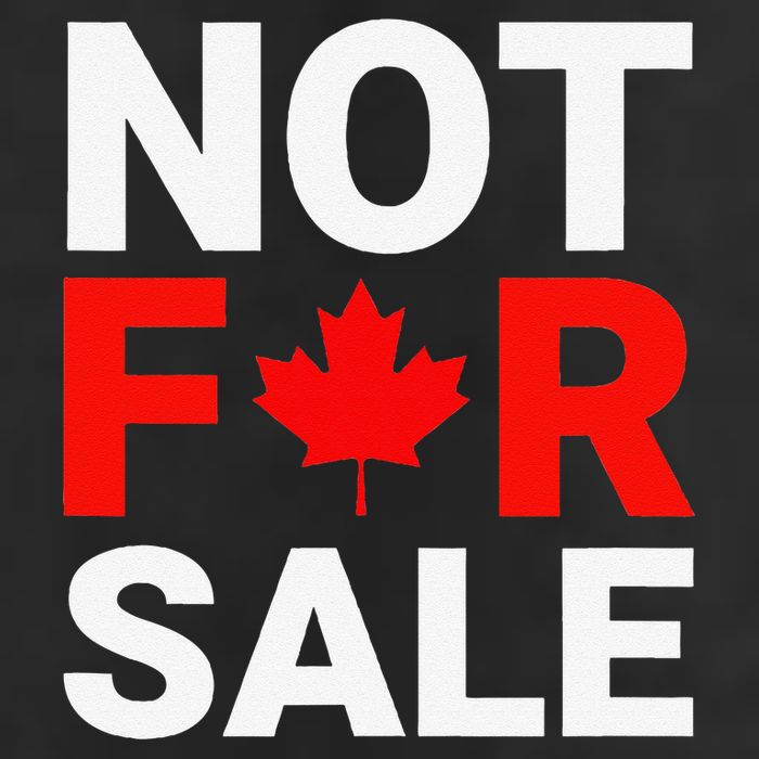 Canada is Not For Sale Canadian Self-Determination Adult Drive Performance Visor