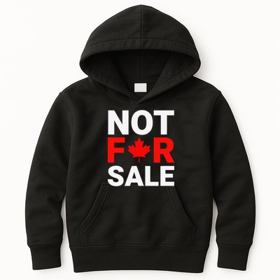 Canada is Not For Sale Canadian Self-Determination Kids Hoodie