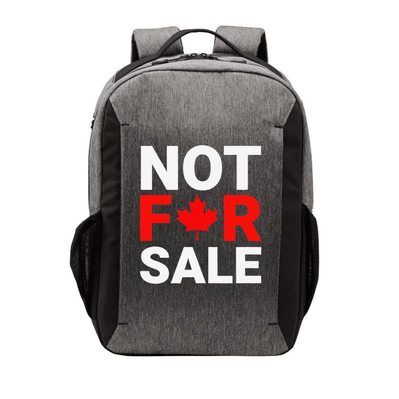 Canada is Not For Sale Canadian Self-Determination Vector Backpack