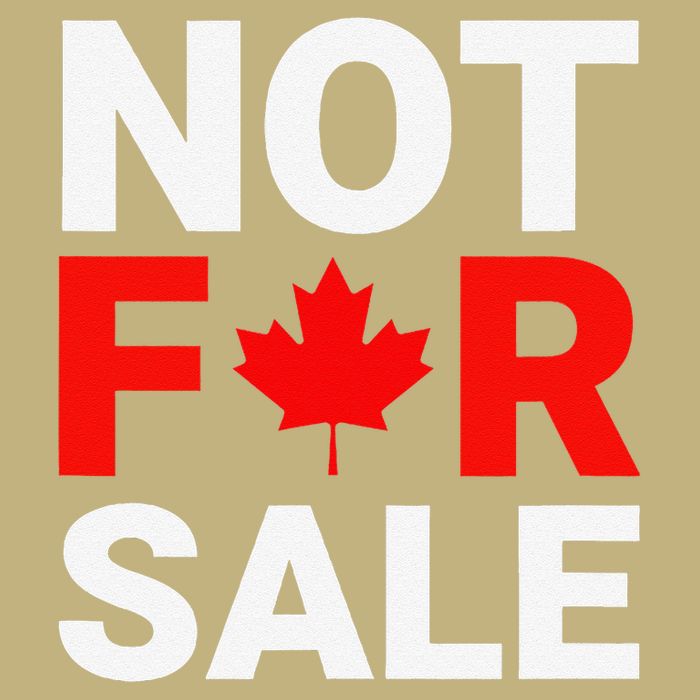 Canada is Not For Sale Canadian Self-Determination T-Shirt