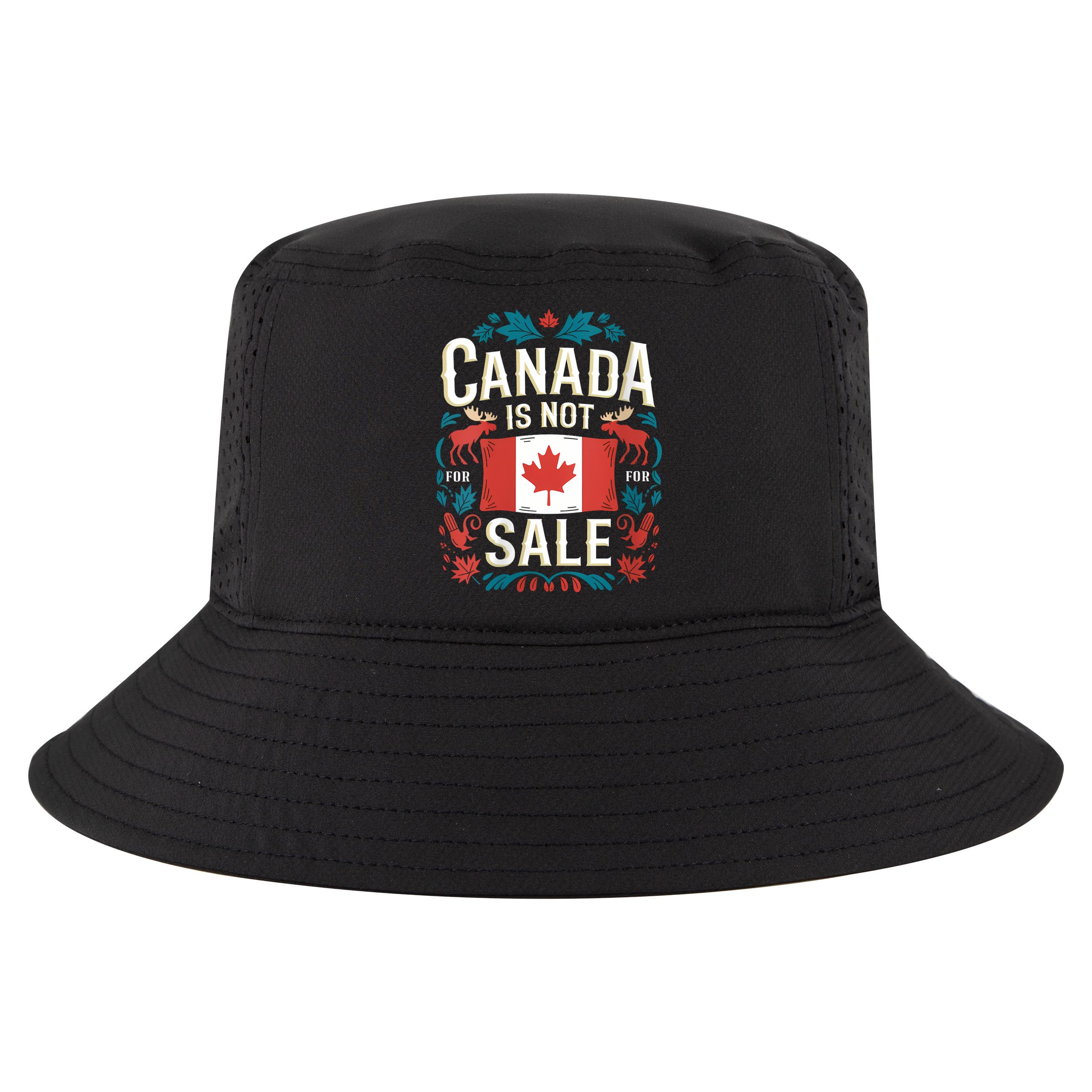 Canada Is Not For Sale Vneck Cool Comfort Performance Bucket Hat
