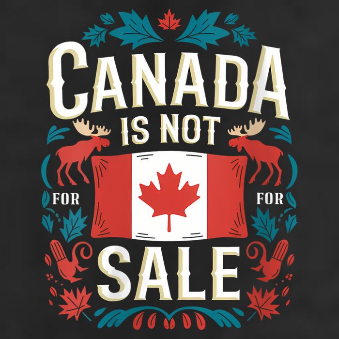 Canada Is Not For Sale Vneck Cool Comfort Performance Bucket Hat