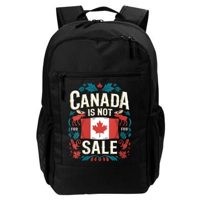 Canada Is Not For Sale Vneck Daily Commute Backpack