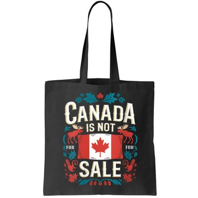 Canada Is Not For Sale Vneck Bag