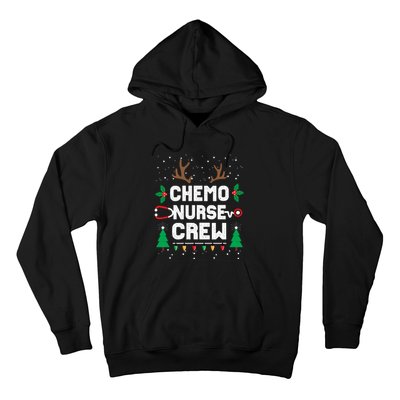 Chemo Infusion Nurse Cute Christmas Gnomes Oncology Nurse Hoodie