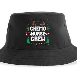 Chemo Infusion Nurse Cute Christmas Gnomes Oncology Nurse Sustainable Bucket Hat