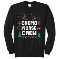 Chemo Infusion Nurse Cute Christmas Gnomes Oncology Nurse Tall Sweatshirt