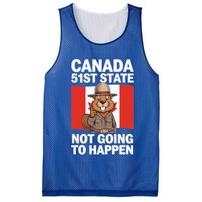Canada Is Not For Sale 51st State Not Going To Happen Mesh Reversible Basketball Jersey Tank