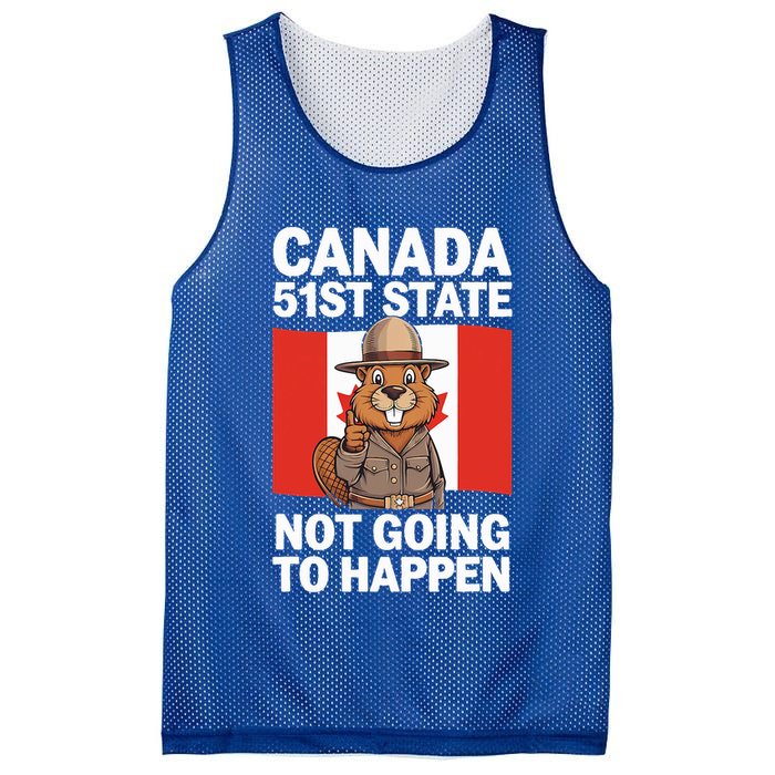 Canada Is Not For Sale 51st State Not Going To Happen Mesh Reversible Basketball Jersey Tank