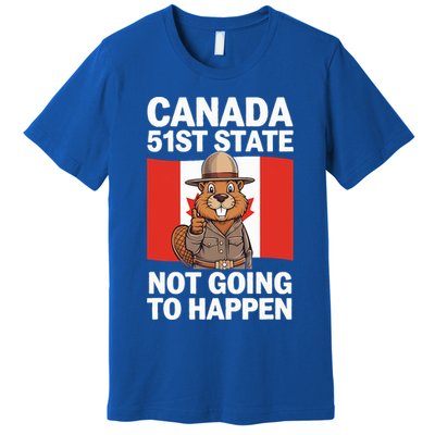 Canada Is Not For Sale 51st State Not Going To Happen Premium T-Shirt