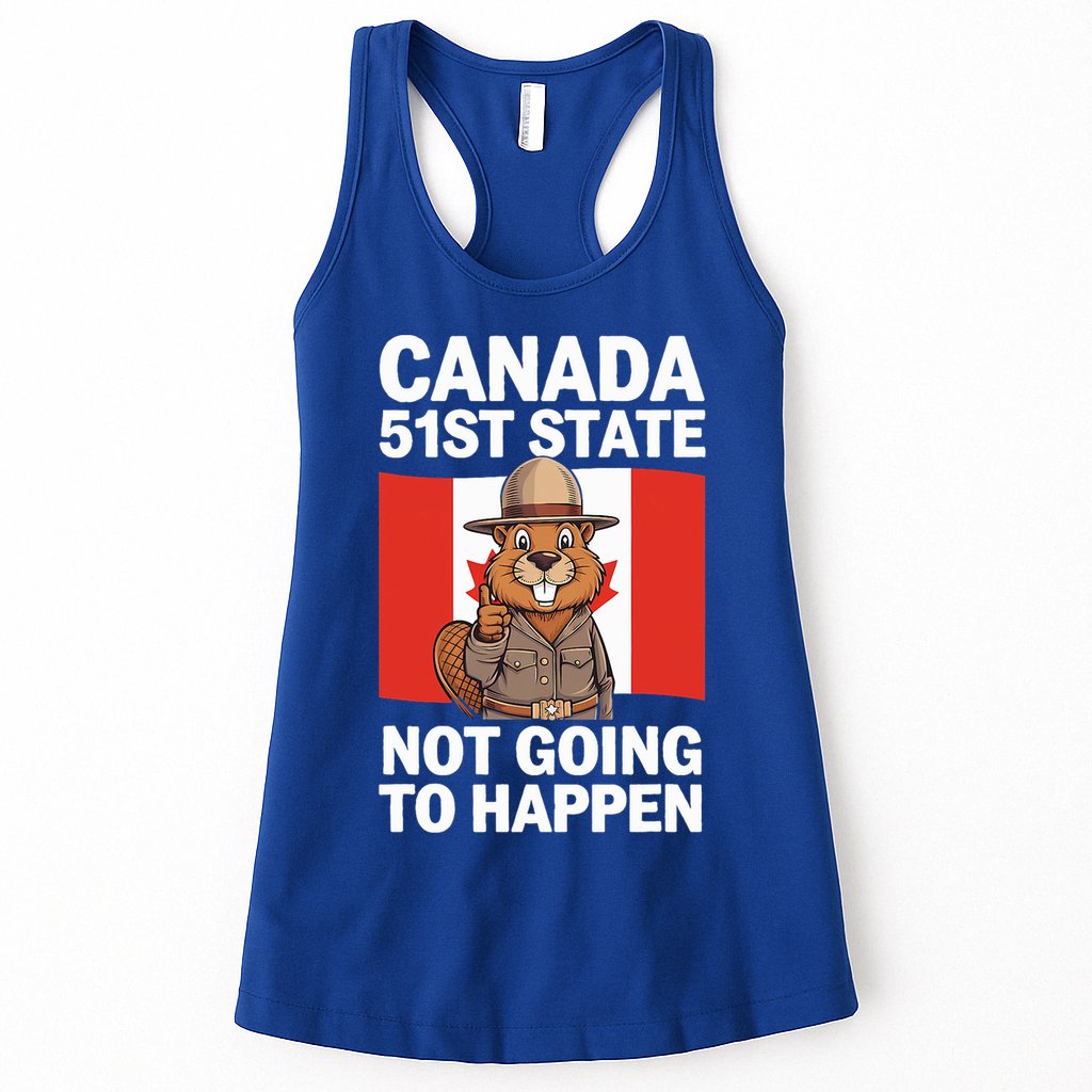 Canada Is Not For Sale 51st State Not Going To Happen Womens Tank Top
