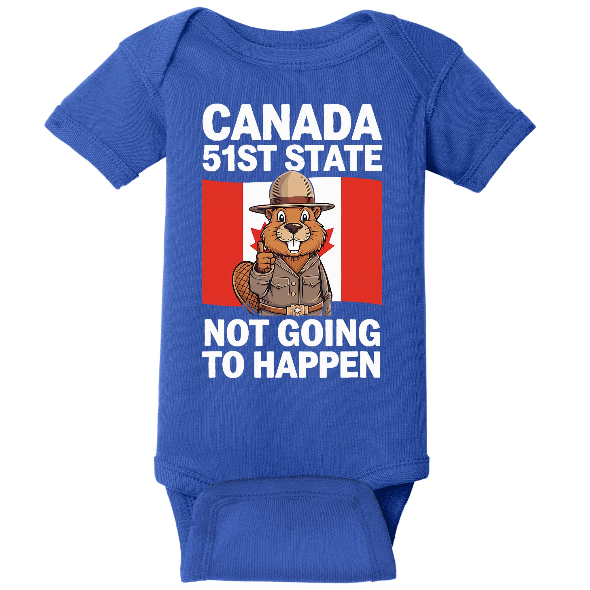 Canada Is Not For Sale 51st State Not Going To Happen Baby Bodysuit