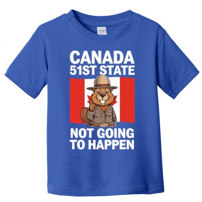 Canada Is Not For Sale 51st State Not Going To Happen Toddler T-Shirt