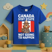 Canada Is Not For Sale 51st State Not Going To Happen Toddler T-Shirt