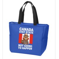 Canada Is Not For Sale 51st State Not Going To Happen Zip Tote Bag