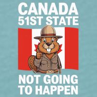 Canada Is Not For Sale 51st State Not Going To Happen Sueded Cloud Jersey T-Shirt