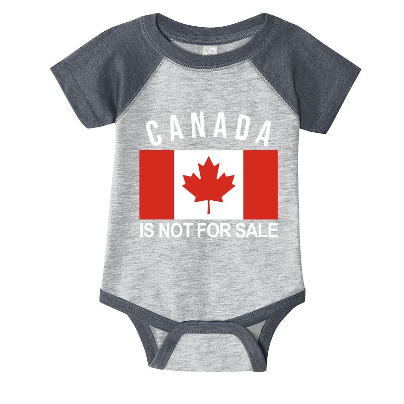 Canada Is Not For Sale Its Priceless Sovereign & Strong Infant Baby Jersey Bodysuit
