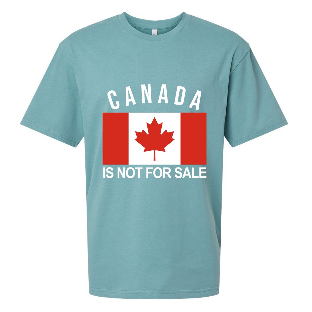 Canada Is Not For Sale Its Priceless Sovereign & Strong Sueded Cloud Jersey T-Shirt