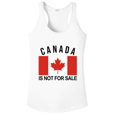 Canada Is Not For Sale Its Priceless Sovereign & Strong Ladies PosiCharge Competitor Racerback Tank