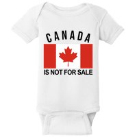 Canada Is Not For Sale Its Priceless Sovereign & Strong Baby Bodysuit