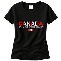 Canada Is Not For Sale Support Canadians Womens T-Shirt
