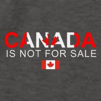 Canada Is Not For Sale Support Canadians Vector Backpack