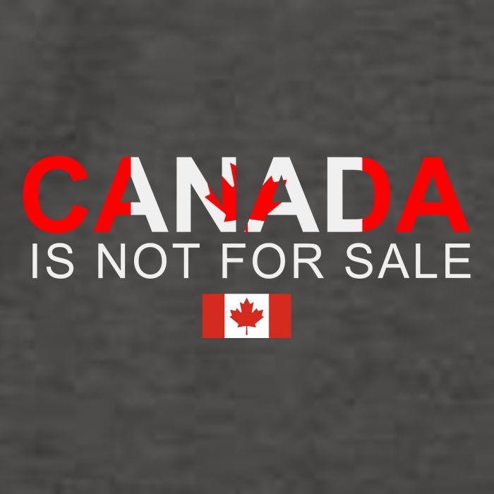 Canada Is Not For Sale Support Canadians Vector Backpack
