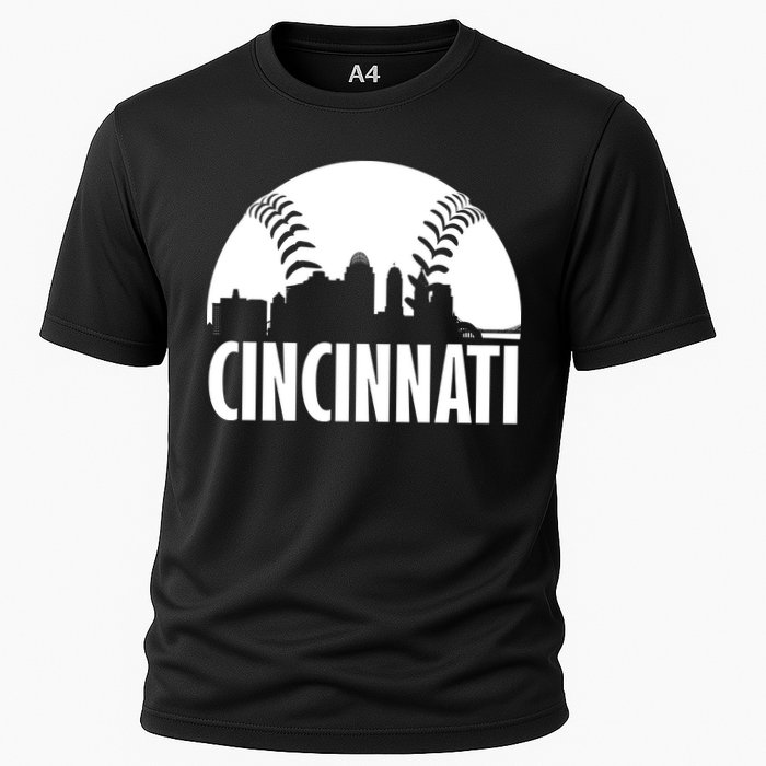 Cincinnati Baseball Skyline Performance Shirt