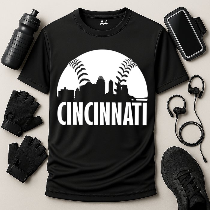 Cincinnati Baseball Skyline Performance Shirt