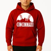 Cincinnati Baseball Skyline Hoodie