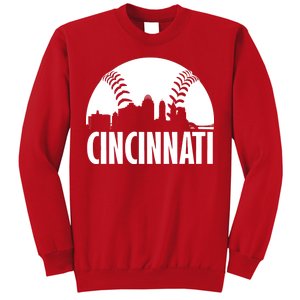 Cincinnati Baseball Skyline Sweatshirt