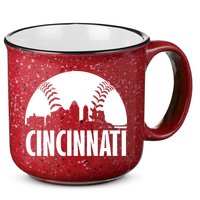 Cincinnati Baseball Skyline 15oz Campfire Ceramic Mug
