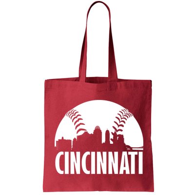 Cincinnati Baseball Skyline Bag