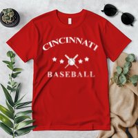 Cincinnati Vintage Baseball Throwback Retro Premium T-Shirt