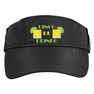 Cinco De Drinko Adult Drive Performance Visor