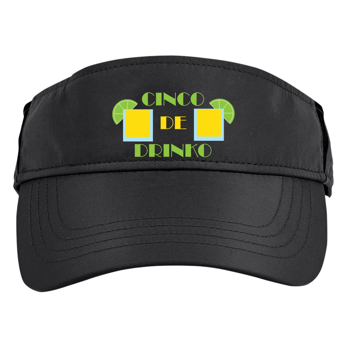 Cinco De Drinko Adult Drive Performance Visor